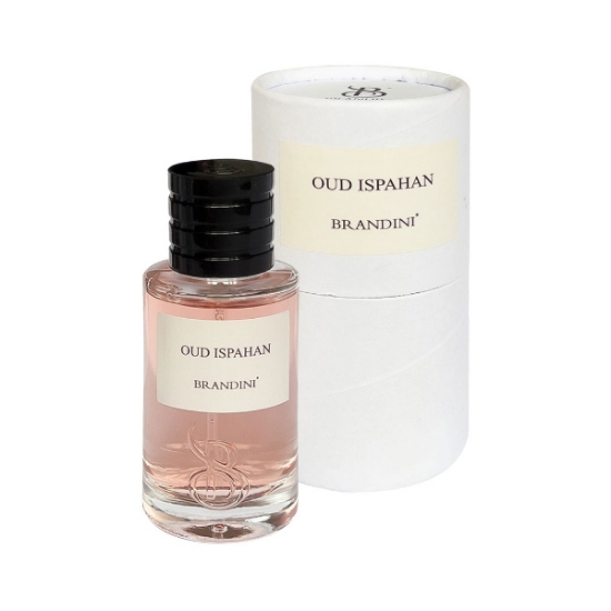 عطر جیبی زنانه و مردانه برندینی مدل Oud Ispahan حجم 33 میلی لیتر