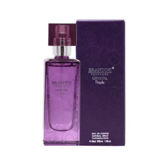 عطر جیبی زنانه برندینی مدل Crystal Purple حجم 30 میلی لیتر
