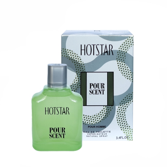 ادو تویلت مردانه پورسنت هات استار Hotstar Pour Scent men حجم 100 میلی لیتر