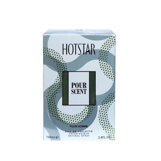 ادو تویلت مردانه پورسنت هات استار Hotstar Pour Scent men حجم 100 میلی لیتر