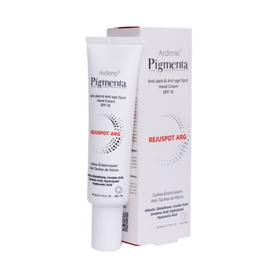 کرم دست ضد لک و روشن کننده SPF15 پیگمنتا آردن حجم 30 میلی لیتر