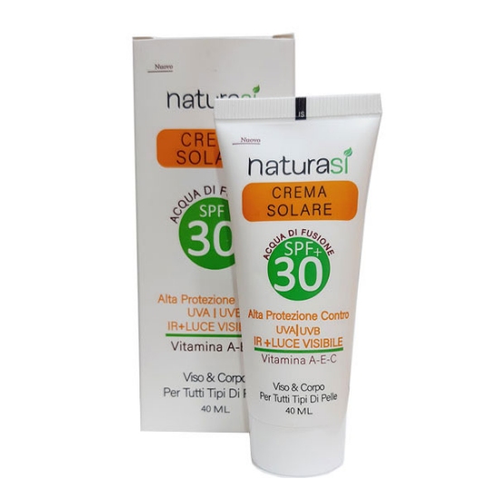 کرم ضد آفتاب بی رنگ ناتوراسی SPF30+ حجم 40 میلی لیتر