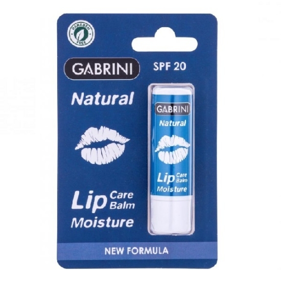بالم لب گابرینی Gabrini با SPF20 مدل Natural 