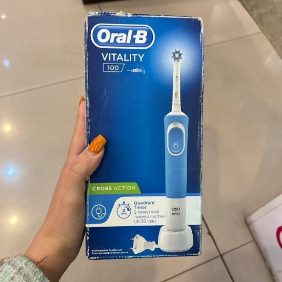 مسواک برقی اورال-بی مدل Vitality Cross Action - D100.413.1