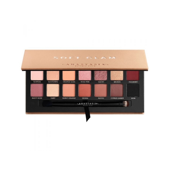 پالت سایه 14 رنگ آناستازیا مدل Soft Glam