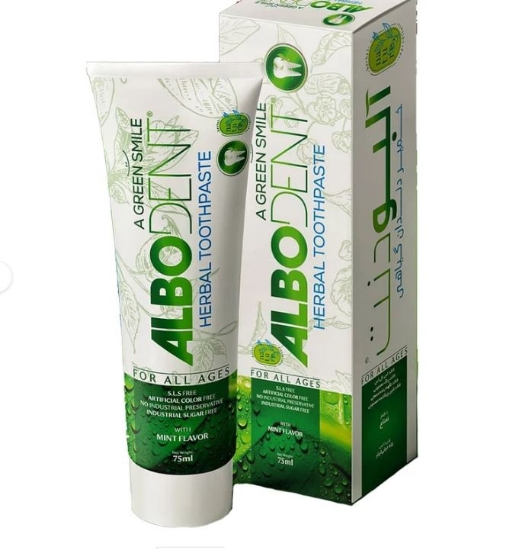 خمیر دندان سورملینا آلبودنت مدل mint حجم 75 میلی لیتر