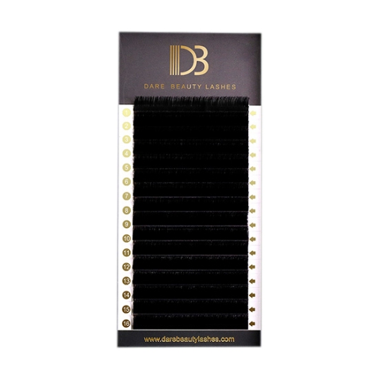 سری پالت مژه ۱۶ ردیفه DB با فر D ، ضخامت 0.15