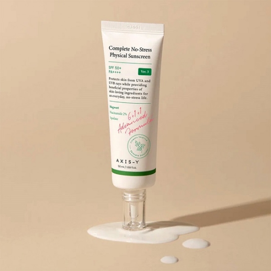 ضد آفتاب فیزیکی اکسیس وای Axis-Y Complete No-Stress Physical Sunscreen