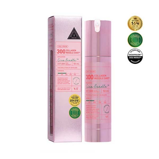 سرم کلاژن ریدل شات 300 وی تی کازمتیک VT Collagen Reedle Shot 300