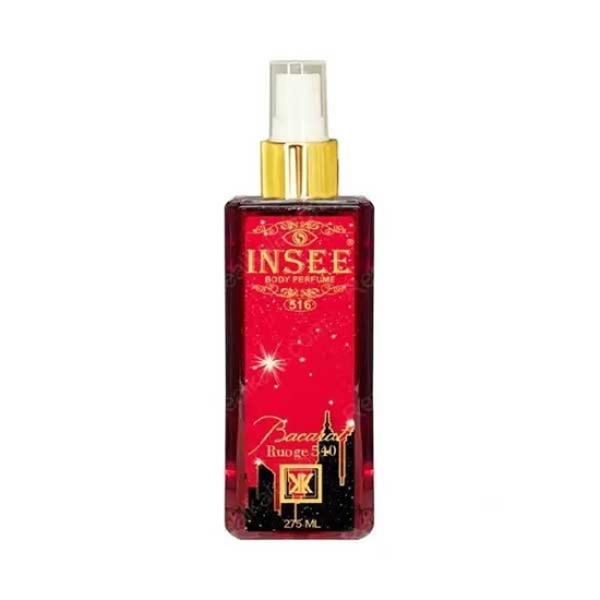 بادی اسپلش زنانه اینسی مدل BACCARAT ROUGE 540 حجم 250میلی لیتر