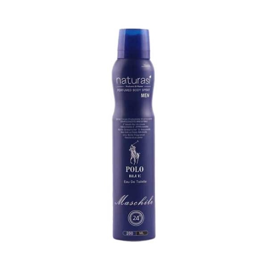 اسپری ادکلنی ناتوراسی مدل polo blueحجم 200 میلی لیتر