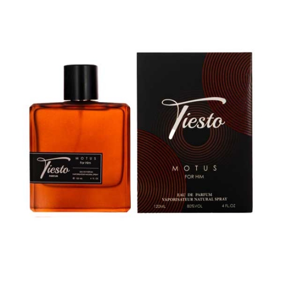 ادوپرفیوم مردانهTIESTO MOTUS For Him edp بارایحه(آرمانی اتیتیود)حجم 120 میلی لیتر