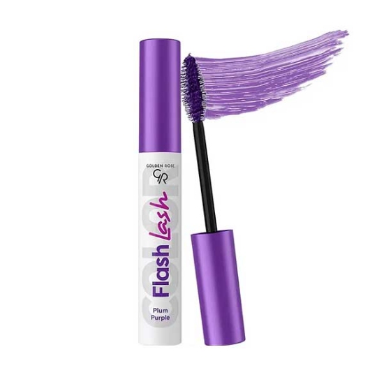 ریمل گلدن رز مدل Flash Lash رنگ Plum Purple