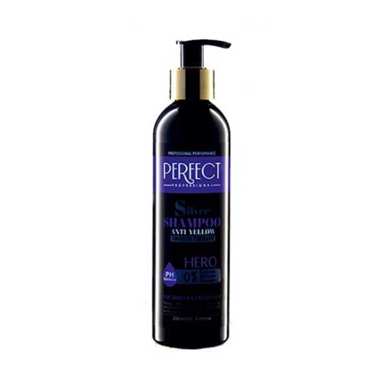 شامپو ضد زردی پرفکت مدل سیلور Perfect Silver Shampoo حجم 250 میلی لیتر