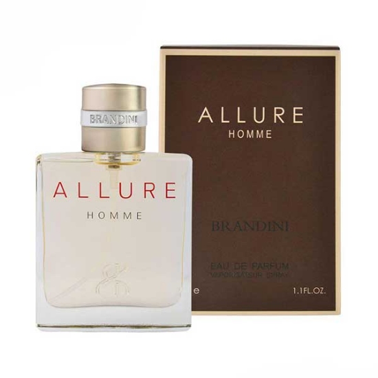 ادوپرفیوم مردانه  Allure Homme  برندینی با رایحه  Allure Homme Chanel حجم 33 میلی لیتر