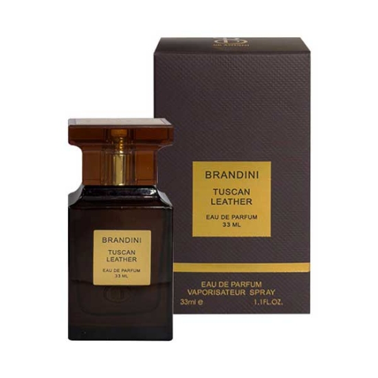 ادوپرفیوم Brandini مدل Tuscan Leather با رایحه Tom Ford Tuscan Leather حجم 33 میلی لیتر