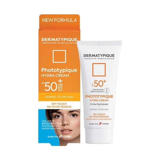 ضد آفتاب بی رنگ پوست خشک spf 50 درماتیپیک حجم 50 میلی لیتر
