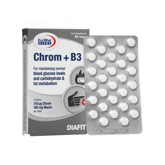قرص Chrom+B3 یوروویتال