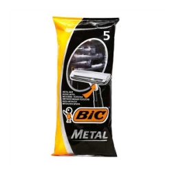 تیغ 1 لبه متال بیک BIC بسته 5 عددی