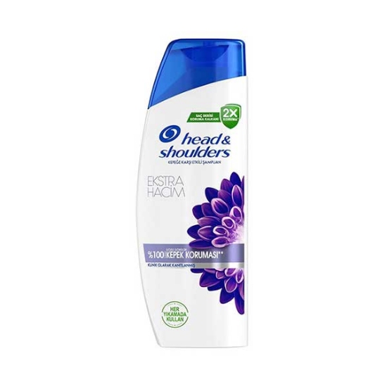 شامپو ضد شوره و حجم دهنده هد اند شولدرز head and shoulders با رایحه گل بنفش حجم 330 میلی لیتر