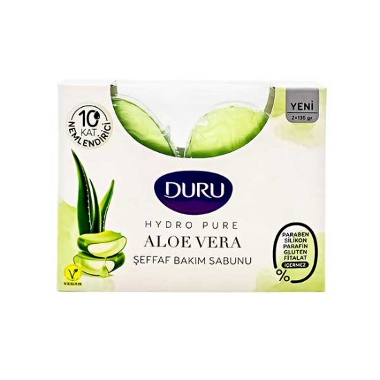 صابون آبرسان آلوئه ورا دورو DURU بسته 2 عددی